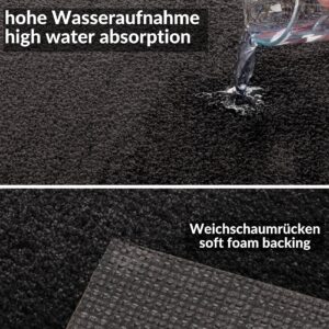 Teppich Kurzflor Sweet Flauschig Uni einfarbig Flur Läufer | verschiedene Breiten