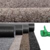 Läufer Flur Schmutzfangmatte Teppich Läufer Außen Innen Eingang POET Breite 100cm Hellbraun
