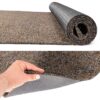 Läufer Flur Teppichläufer Schmutzfangläufer Schmutzfangmatte Fußmatte außen innen POET Breite 100cm Dunkelbraun