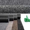 Teppichläufer Flur Läufer Schmutzfangmatte außen innen Eingang POET Breite 100cm Grau