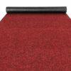 Teppichläufer Sauberlaufmatte Schmutzfangläufer Fußmatte Läufer Flur Eingang POET Breite 100cm Rot