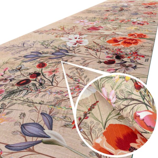 Küchenläufer waschbar Textil + PVC Küchenteppich rutschfest Sprinty Profumo Mehrfarbig 50cm Breit