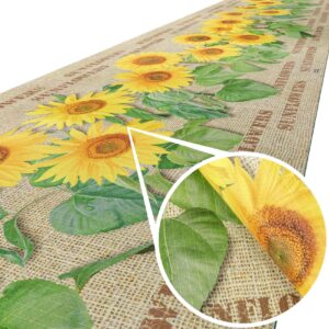 Küchenläufer waschbar Textil + PVC Küchenteppich rutschfest Sprinty Juta Mehrfarbig 50cm Breit