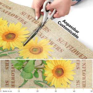 Küchenläufer waschbar Textil + PVC Küchenteppich rutschfest Sprinty Juta Mehrfarbig 50cm Breit