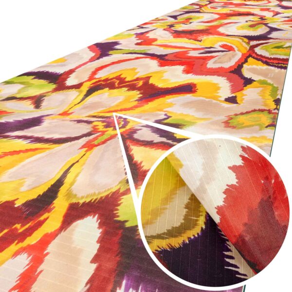 Küchenläufer waschbar Textil + PVC Küchenteppich rutschfest Sprinty Foulard Mehrfarbig 50cm Breit