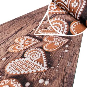 Küchenläufer waschbar Küchenteppich rutschfest Sprinty Cookies 52cm Breite