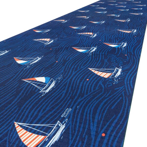 Küchenläufer waschbar Küchenteppich rutschfest Sprinty Maritim Blau 52cm Breite