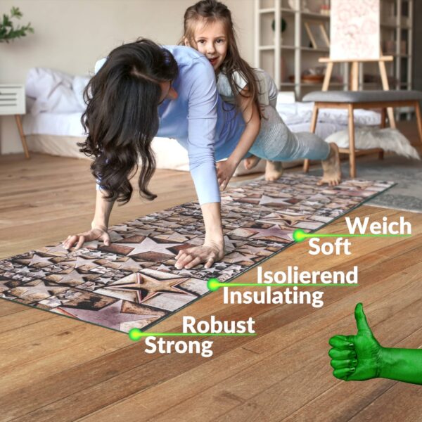Küchenläufer waschbar Küchenteppich rutschfest Sprinty Star 52cm Breite