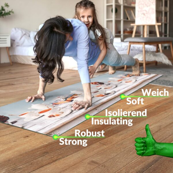 Küchenläufer waschbar Küchenteppich rutschfest Sprinty Teezeit 52cm Breite