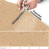 Küchenläufer Teppichläufer Jacquard Teppich waschbar rutschfest Sisi SMASHING Beige 50cm Breit