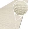 Outdoorteppich & Indoor Küchenläufer geflochten Rattan Tatami Flecht Gelb 50cm Breit