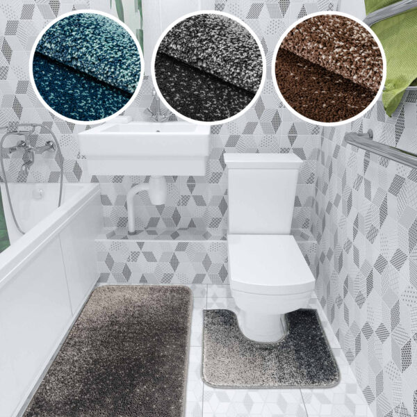 Badematte Badteppich Badvorleger weich Clara
