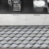 Küchenläufer Küchenteppich Motivdruck Illusion 3D Flur Teppich Läufer Küche rutschfest abwaschbar