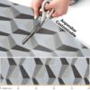 Küchenläufer Küchenteppich Motivdruck Illusion 3D Flur Teppich Läufer Küche rutschfest abwaschbar