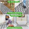 Küchenläufer Küchenteppich Motivdruck Illusion 3D Flur Teppich Läufer Küche rutschfest abwaschbar