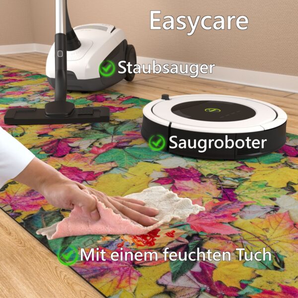 Küchenläufer Küchenteppich Läufer abwaschbar Motiv Herbst Breite 65cm