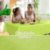 Wachstuchtischdecke abwaschbar Tischdecke Wachstuch Textileffekt Prägung Chic & Charme Limette Breite 140cm