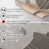 Wachstuchtischdecke Wachstuch Tischdecke abwaschbar Premium Prägung Gartentischdecke Coffee Cappuccino Breite 140cm