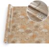 Wachstuchtischdecke Wachstuch Tischdecke abwaschbar Rechteck, rund, oval hochwertige Bedruckung Gartentischdecke LUX Nicole Breite 140cm