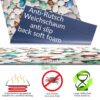 Küchenläufer Küchenteppich Teppichläufer Läufer Flur Steine Bunt 48cm Breit