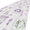 Teppich Küchenläufer Teppichläufer Läufer Flur abwischbar PVC Mirza Lavendel Lila 48cm Breit