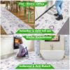 Teppich Küchenläufer Teppichläufer Läufer Flur abwischbar PVC Mirza Lavendel Lila 48cm Breit