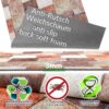 Küchenläufer Küchenteppich waschbar Läufer Küche Teppich Läufer Flur rutschfest Meterware Backstein Optik