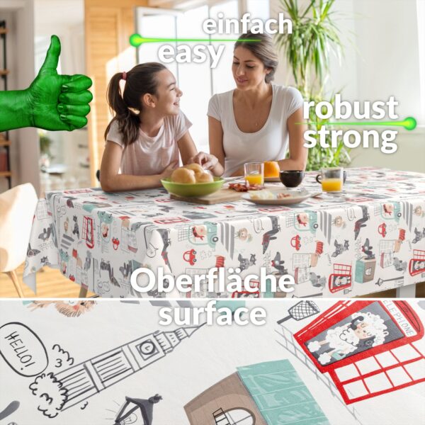 Wachstuch Tischdecke abwaschbar Meterware Wachstuchdecke Breite 140cm Kindermotiv
