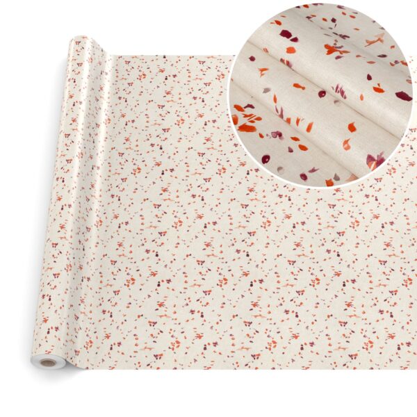 Wachstuch Tischdecke abwaschbar Meterware Wachstuchdecke Breite 140cm Charme Red
