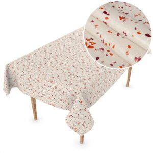 Wachstuch Tischdecke abwaschbar Meterware Wachstuchdecke Breite 140cm Charme Red