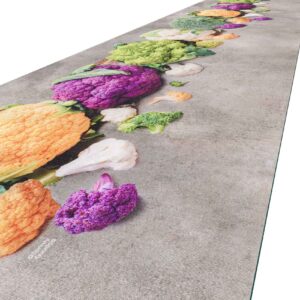 Küchenläufer waschbar Küchenteppich rutschfest Sprinty Cavolfiore 52cm Breite