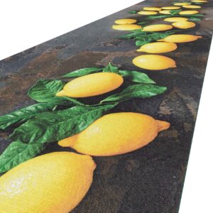 Küchenläufer waschbar Küchenteppich rutschfest Sprinty Limoncello 52cm Breite
