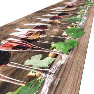 Küchenläufer waschbar Küchenteppich rutschfest Sprinty Degustazioni 52cm Breite