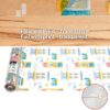Transparente Tischdecke Vinyl Tischfolie Folie Tischschutzfolie 0,25mm mit Muster Maison