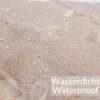 Tischfolie transparent Tischdecke Tischschutzfolie durchsichtig 1,5mm Tischschutz mit Motiv Blumen bedruckt