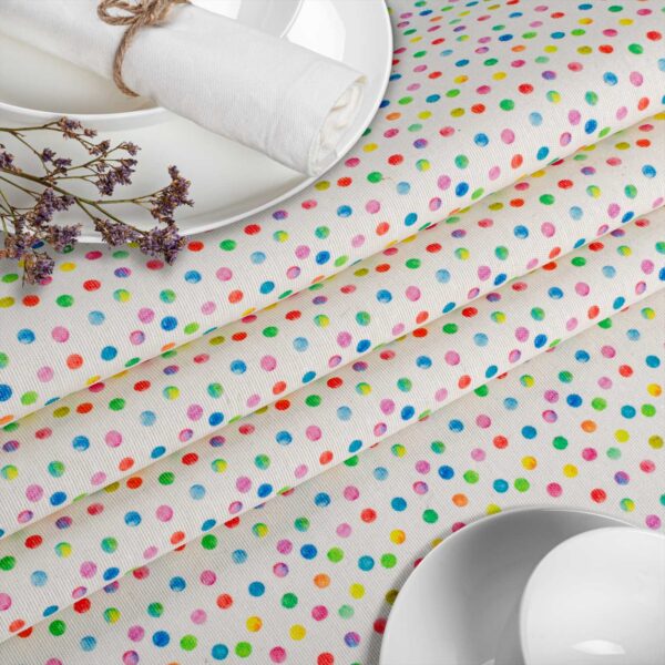 Stoff Tischdecke abwaschbar Tischwäsche Textil Tischtuch Baumwolle Polyester Mimi Outdoor Tischdecke Gartentischdecke