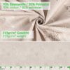Stoff Tischdecke abwaschbar Tischwäsche Textil Tischtuch Baumwolle Polyester Japondi Beige Outdoor Tischdecke Gartentischdecke
