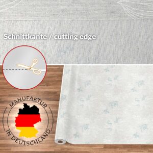 Stoff Tischdecke abwaschbar Tischwäsche Textil Tischtuch Baumwolle Polyester Japondi Grau Outdoor Tischdecke Gartentischdecke