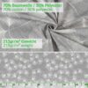 Stoff Tischdecke abwaschbar Tischwäsche Textil Tischtuch Baumwolle Polyester Pusteblume Outdoor Tischdecke Gartentischdecke