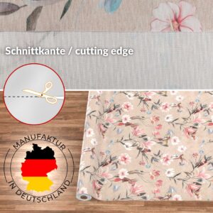 Stoff Tischdecke abwaschbar Tischwäsche Textil Tischtuch Baumwolle Polyester Kalibri Outdoor Tischdecke Gartentischdecke