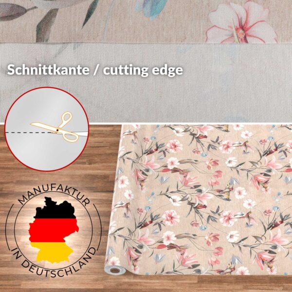 Stoff Tischdecke abwaschbar Tischwäsche Textil Tischtuch Baumwolle Polyester Kalibri Outdoor Tischdecke Gartentischdecke