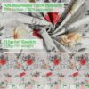 Stoff Tischdecke abwaschbar Tischwäsche Textil Tischtuch Baumwolle Polyester Flora Outdoor Tischdecke Gartentischdecke