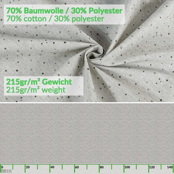 Stoff Tischdecke abwaschbar Tischwäsche Textil Tischtuch Baumwolle Polyester Stern Outdoor Tischdecke Gartentischdecke
