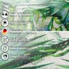 Stoff Tischdecke abwaschbar Tischwäsche Textil Tischtuch Baumwolle Polyester Palmen Outdoor Tischdecke Gartentischdecke