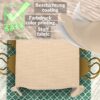 Stoff Tischdecke abwaschbar Tischwäsche Textil Tischtuch Baumwolle Polyester Beige Outdoor Tischdecke Gartentischdecke