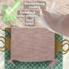 Stoff Tischdecke abwaschbar Tischwäsche Textil Tischtuch Baumwolle Polyester Braun Outdoor Tischdecke Gartentischdecke