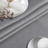 Stoff Tischdecke abwaschbar Tischwäsche Textil Tischtuch Baumwolle Polyester Dunkelgrau Outdoor Tischdecke Gartentischdecke