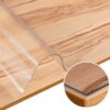 Tischschutzfolie transparent Tischfolie matt 1,5mm dick Tischschutz feinmattiert