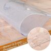 Tischfolie transparent Tischdecke Tischschutzfolie durchsichtig 1,5mm Tischschutz mit Motiv bedruckt