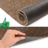 Flurläufer Fahrzeugteppich Schmutzfangmatte Sauberlaufmatte Läufer rutschfest STRIBET Breite 100cm Dunkelbraun